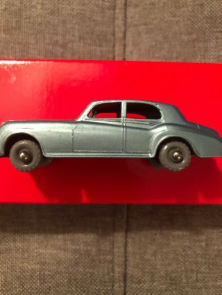 Vintage Lesney Matchbox 44 Rolls Royce Silver Cloud Gray Wheels 1958