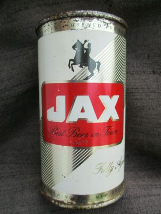Vintage 1950s Jax Flat Top Keglined Beer Can Jackson Brewing Co.  Orleans,  La