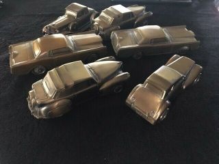 Banthrico Vintage Assorted Car Banks With 2 Duplicates
