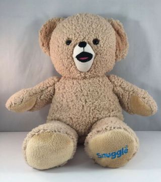 England Toy Snuggle Teddy Bear Fabric Softener Plush Stuffed Animal 16 "