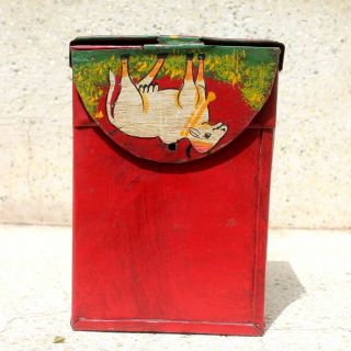 Vintage Style Iron Coin Box,  Piggy Bank,  Money Saving Box,  Gift Box 5
