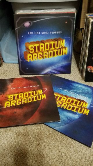 Red Hot Chili Peppers - Stadium Arcadium Record Vinyl Box Set Analog Tapes