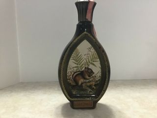 Vintage Jim Beam’s Choice Collector’s Bourbon Bottles,  James Lockhart’s Chipmun