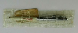 Vintage Enjoy Coca Cola Ink Pen In Package Calendar On Pen Sheaffer