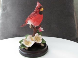 Enesco Country Artist Spring Cardinal With Cherry Blossoms.