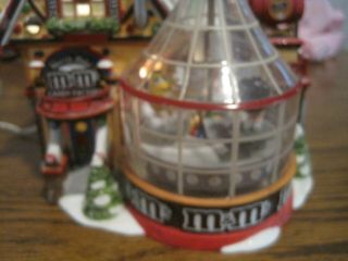 DEPARTMENT 56 M & M ' S NORTH POLE SERIES M & M CANDY FACTORY LIGHT & MOTION 4