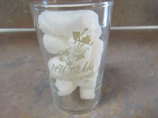 Vintage Mountain Dew W/hillbilly 4 " Glass Tumbler Soda Fountain/cola