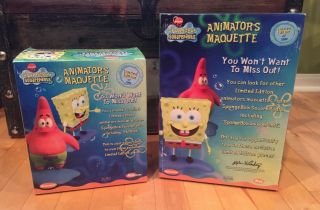 Acme Archives Spongebob Squarepants & Patrick Star Maquette Statue Figure Set 3