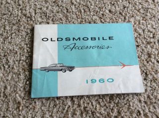 1960 Oldsmobile Dealership Showroom Accessories Sales Handout