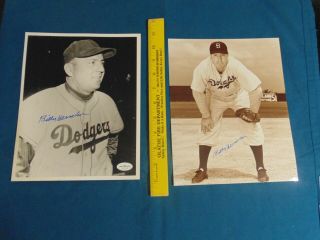 Billy Herman Autograph Photo - Hof Mlb Signature Picture Brooklyn Dodgers