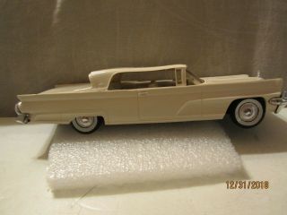 1959 Lincoln Continental Mark Iv White Dealer Fiction Promo Car Shape