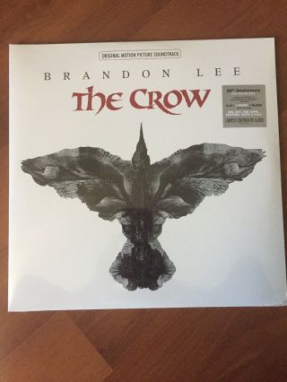 The Crow Soundtrack 25th Anniversary 2lp Colored Vinyl Set.  Rsd 2019.  Limited
