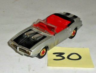Corgi Toys 1/43 Pontiac Firebird Silver Paint 30