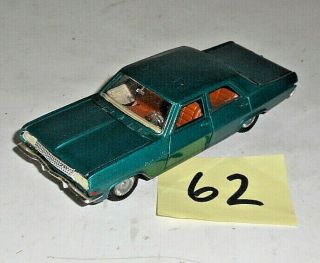 Vintage No.  521 Politoys - M 1:43 Green Opel Diplomat V8 62