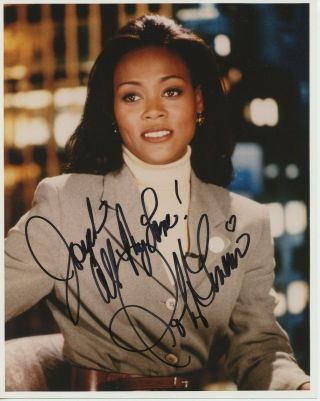 Autographed 8 X 10 Photo Actress Robin Givens Ex Mrs.  Mike Tyson