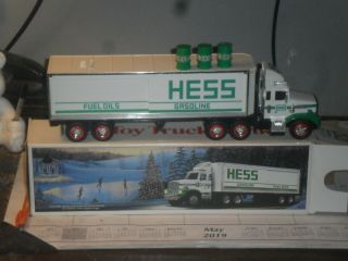 1987 Hess Toy Truck Bank Mib