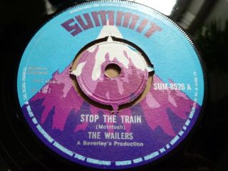 The Wailers - Stop The Train / Caution Rare 1971 Summit 45 Bob Marley