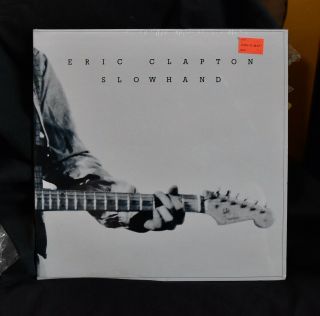 Eric Clapton Very Rare Lp Slowhand 1977 Usa 1st Press Rso Records Oop