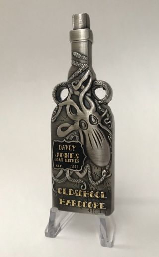 Kraken Black Rum Liquor Bottle Themed Davey Jones Bar Military Collector Coin
