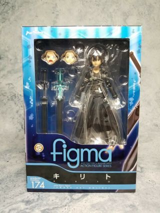 Figma Max Factory 174 Sword Art Online Kirito Figure Authentic