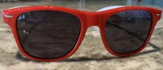 Krispy Kreme Sunglasses Red White Green Dots Plastic Uv Advertising Rare