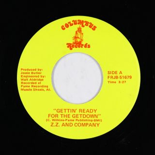 70s Soul 45 - Z.  Z.  & Company - Gettin 