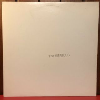 Wwvr The Beatles White Album With Poster & Pictures 1983 Capitol -
