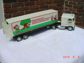 Nylint Tractor Trailor Truck KEEBLER Cookies Semi Trailor Toy Semi Vintage 1986 8