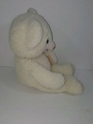 Vintage Snuggle Bear Fabric Softener Plush 16 Inches 1986 Russ Berrie 3