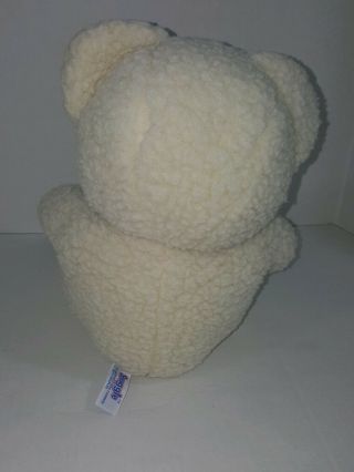 Vintage Snuggle Bear Fabric Softener Plush 16 Inches 1986 Russ Berrie 4