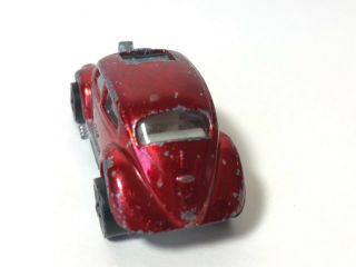 1967 Hot wheels RedLine Custom Volkswagen Car - USA - Red With Light Interior 4