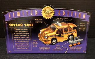 Taylor Taxi - Limited Edition Gold Chevron Car - 2001 5