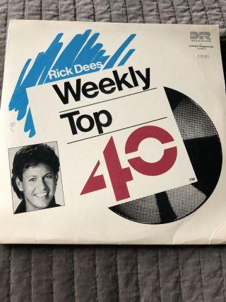 Rick Dees Weekly Top 40 Radio Show 4 Lp Countdown 4/9/88 Vg,  To