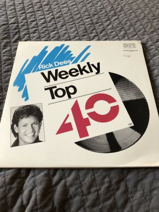 Rick Dees Weekly Top 40 Radio Show 4 Lp Countdown 6/11/88 Vg,  To