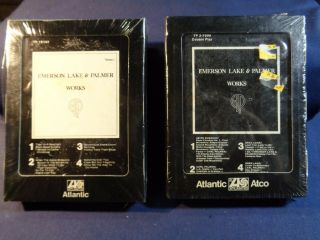 Emerson Lake & Palmer 8 Track Tape 1 & 2