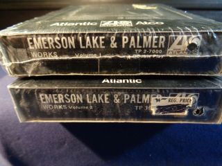 Emerson Lake & Palmer 8 Track Tape 1 & 2 2