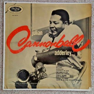 Julian " Cannonball " Adderley Emarcy Exc Mg - 36043 Dg Mono Vinyl Jazz Lp Roach