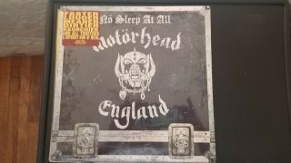 1988 Motorhead No Sleep At All Record Lp Enigma