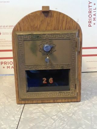 Rare Post Office Door Mail Box Postal Bank 29 mailbox Bank 2