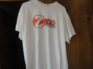 Vintage - Z100 York Radio Station Tee Shirt Xlrg