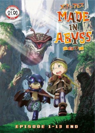 Dvd Anime Made In Abyss Complete Series (1 - 13 End) English Subtitle Region All