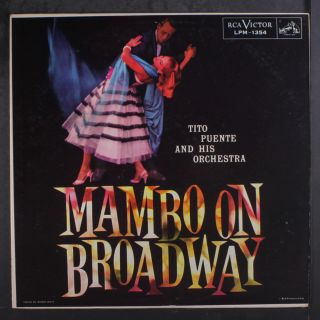 Tito Puente: Mambo On Broadway Lp (mono) Latin