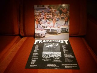 Dead Kennedys - Frankenchrist Orig Uk Lp 1st Press Incl Inner & Poster