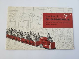 Vintage 1959 Brochure Tour Of Oldsmobile Assembly Plant Lansing,  Michigan