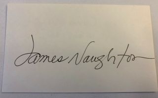 James Noughton Planet Of The Apes Series Autograph Signature Signed Card