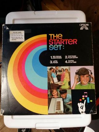 Optigan Music Maker Disc The Starter Set Complete With All 4 Discs