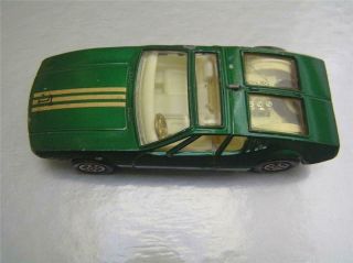Corgi Toys 203 De Tomaso Mangusta 1/43 Scale Rare Later Version Metallic Green