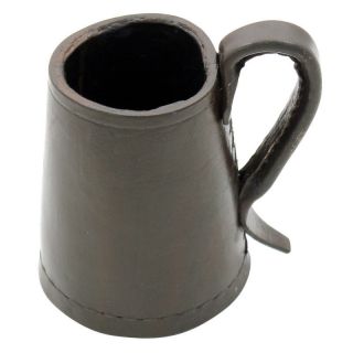 Tudor Medieval Renaissance Tankard Leather Dining Hall Drinking Vessel Mug Cup