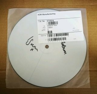 Empathy Test Holy Rivers / Incubation Song Signed 7 " Vinyl Test Pressing