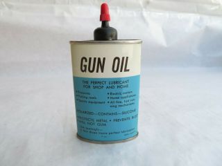 Vintage Western Field Art.  No.  60 - 1853 3oz Gun Oil Can 1960’s? Montgomery Ward 5